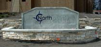 Monument Sign with raised letters in Bothell, WA