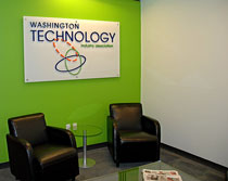 Interior dimensional letter sign installed in Seattle, WA