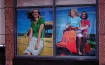 Full Color Second Surface Window Graphics for retail clothing co. in Seattle, WA