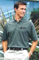 Embroidered polo shirt