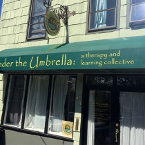 Vinyl awning with high performance vinyl graphics in Seattle Washington