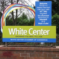 Aluminum site signs with high performance vinyl graphics and protective laminate in South Park Washington
